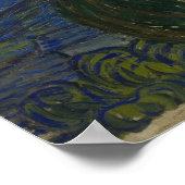 Sterrennacht Large Canvas Vincent Van Gogh Poster (Hoek)