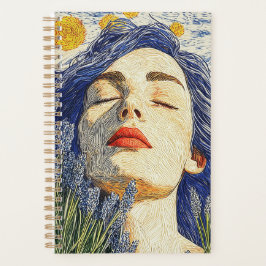 Sterrennacht Lavendel Dream Textured Woman Planner