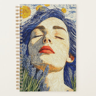 Sterrennacht Lavendel Dream Textured Woman Planner