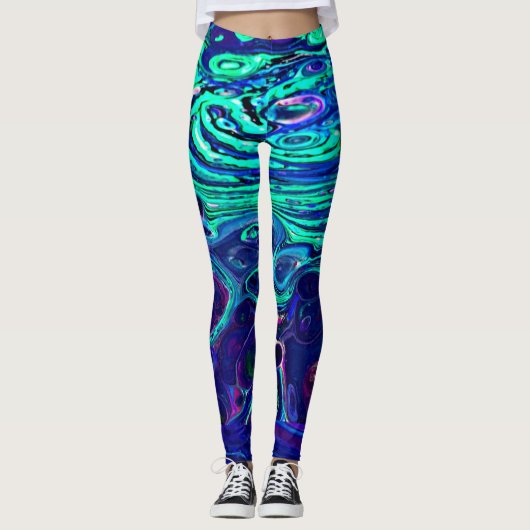 Sterrennacht leggings (Voorkant)