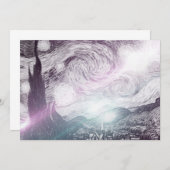 Sterrennacht Lichtjes Kaart (Voorkant / Achterkant)