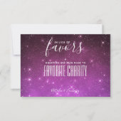 Sterrennacht liefdadigheidsinstelling in Lieu van (Voorkant)