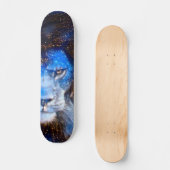 Sterrennacht Lion Element Zero Pro Banger Board Skateboard (Voorkant)