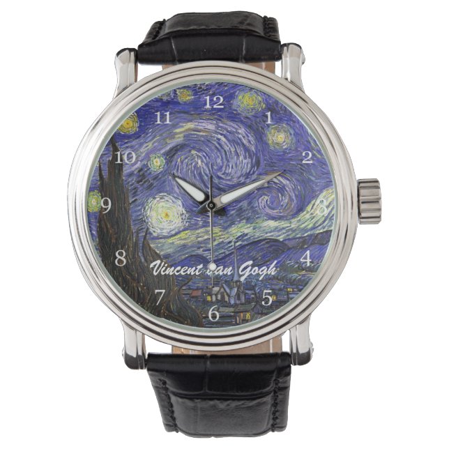 Sterrennacht maakt kinder horloge fijn. (Voorkant)