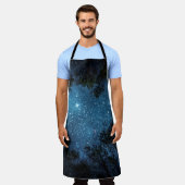 Sterrennacht, Melkweg. Schort (Gedragen)