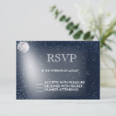 Sterrennacht met Moon Glow RSVP (Staand voorkant)