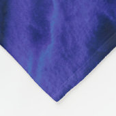 Sterrennacht met volle maan in het bos fleece deken (Hoek)