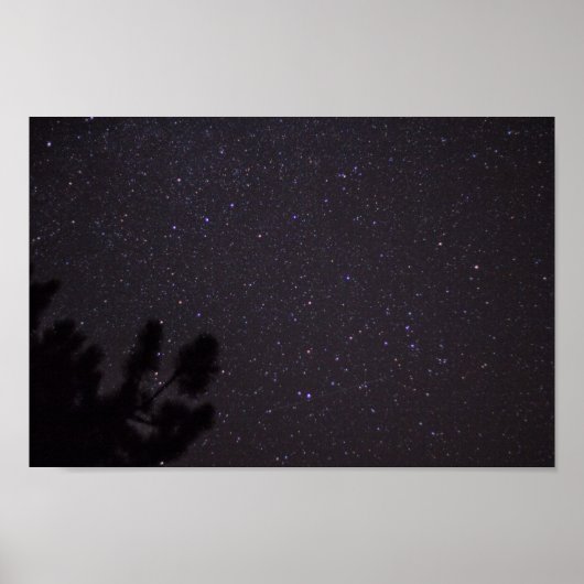 Sterrennacht Michigan Poster (Voorkant)