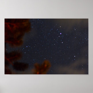 Sterrennacht Michigan Poster