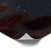 Sterrennacht Michigan Poster (Hoek)