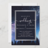 Sterrennacht Middennacht Sterren Trouwbudget (Voorkant)