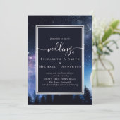 Sterrennacht Midnight Stars Weddenschap Budget Kaart (Staand voorkant)