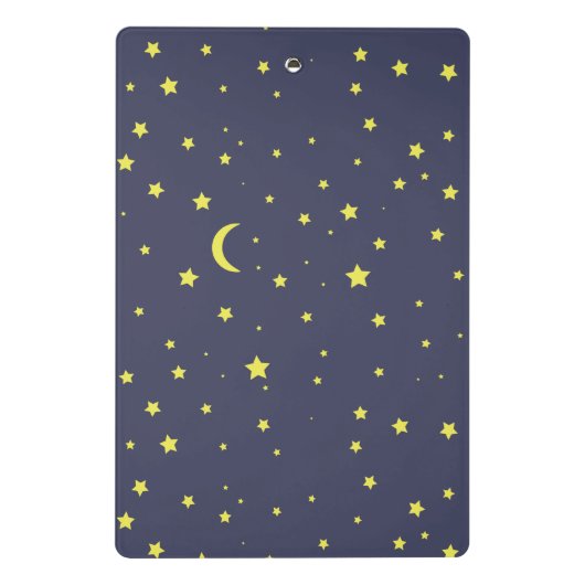Sterrennacht Mini Klembord (Achterkant)