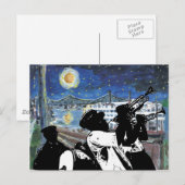 Sterrennacht Mississippi Queen Briefkaart (Voorkant / Achterkant)