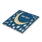 Sterrennacht Moon Tile Tegeltje (Zijkant)