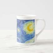 Sterrennacht Moon Vincent van Gogh Porselein Kop (Rechts)