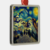 Sterrennacht Mt. Rushmore South Dakota Metalen Ornament (Rechts)