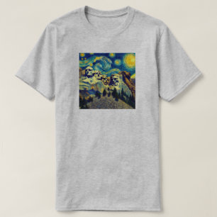 Sterrennacht Mt. Rushmore South Dakota T-shirt