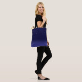 Sterrennacht, Navy Blue  Canvas tas (Op model)