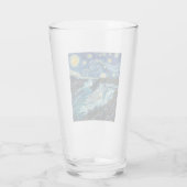 Sterrennacht Niagara Falls Glas (Achterkant)