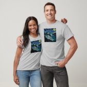 Sterrennacht Niagara Falls T-shirt (Unisex)