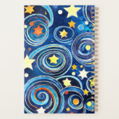 Sterrennacht nieuwjaar planner (Achterkant)