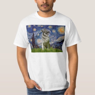 Sterrennacht - Norwegian Elkhound T-shirt