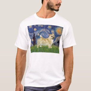Sterrennacht - Norwich Terrier T-shirt