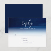 Sterrennacht onder de sterren bruiloft antwoord Ka (Voorkant / Achterkant)