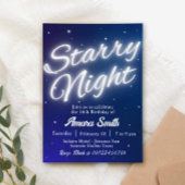 Sterrennacht - Onder de sterren Kaart