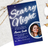 Sterrennacht - Onder de sterren met foto Kaart