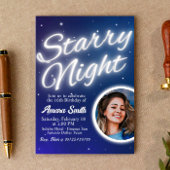 Sterrennacht - Onder de sterren met foto Kaart