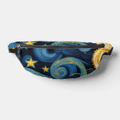 Sterrennacht Ontmoet Zonnebloemen Van Gogh Mashup Heuptasje (Liggend)