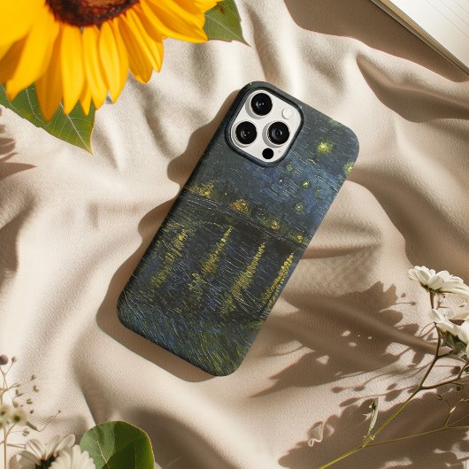 Sterrennacht op de Rijn, Vincent van Gogh Case-Mate iPhone Case