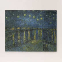 Sterrennacht op de Rijn, Vincent van Gogh