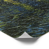 Sterrennacht op de Rijn, Vincent van Gogh Poster (Hoek)