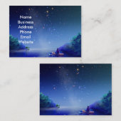 Sterrennacht op het Visitekaartje van de rivier (Voorkant / Achterkant)