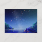 Sterrennacht op het Visitekaartje van de rivier (Achterkant)