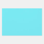 Sterrennacht op Zee Doodle Art Deco Scallop Inpakpapier Vel (Voorkant 2)