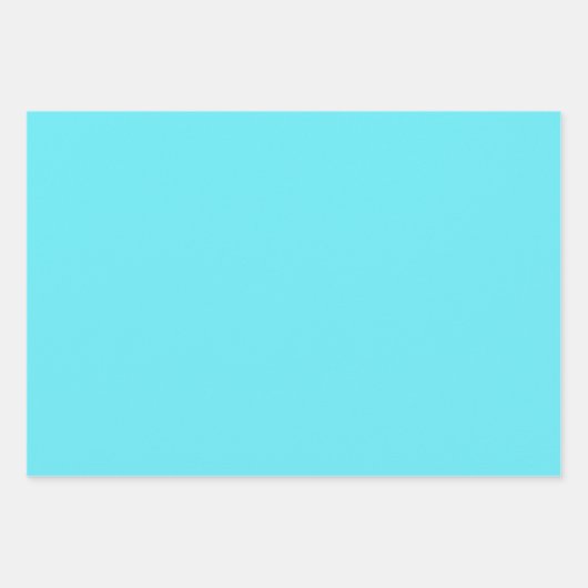 Sterrennacht op Zee Doodle Art Deco Scallop Inpakpapier Vel (Voorkant 2)