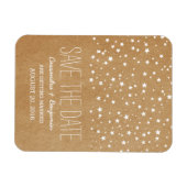 Sterrennacht Opslaan Datum Premium Magnet Magneet (Horizontaal)