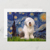 Sterrennacht - Oudengels 6 Briefkaart (Voorkant / Achterkant)