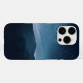 Sterrennacht over bergketen Case-Mate iPhone case (Achterkant (horizontaal))