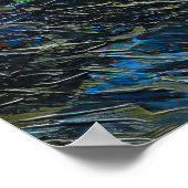 Sterrennacht Over de Rhône (1888) Vincent van Gog Poster (Hoek)