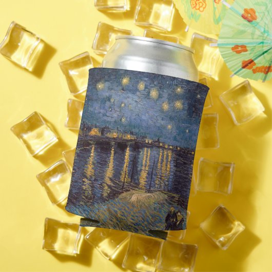 Sterrennacht over de Rhône door Vincent van Gogh Blikjeskoeler (Insitu Zomer)