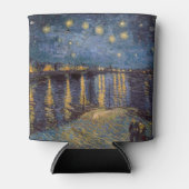Sterrennacht over de Rhône door Vincent van Gogh Blikjeskoeler (Voorkant)