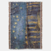 Sterrennacht over de Rhône door Vincent van Gogh Deken (Voorkant Verticaal)