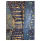 Sterrennacht over de Rhône door Vincent van Gogh Klembord (Achterkant)