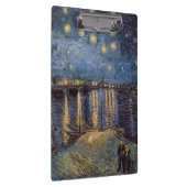 Sterrennacht over de Rhône door Vincent van Gogh Klembord (Rechts)