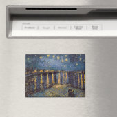 Sterrennacht over de Rhône door Vincent van Gogh Magneet (Insitu (Vaatwasser))